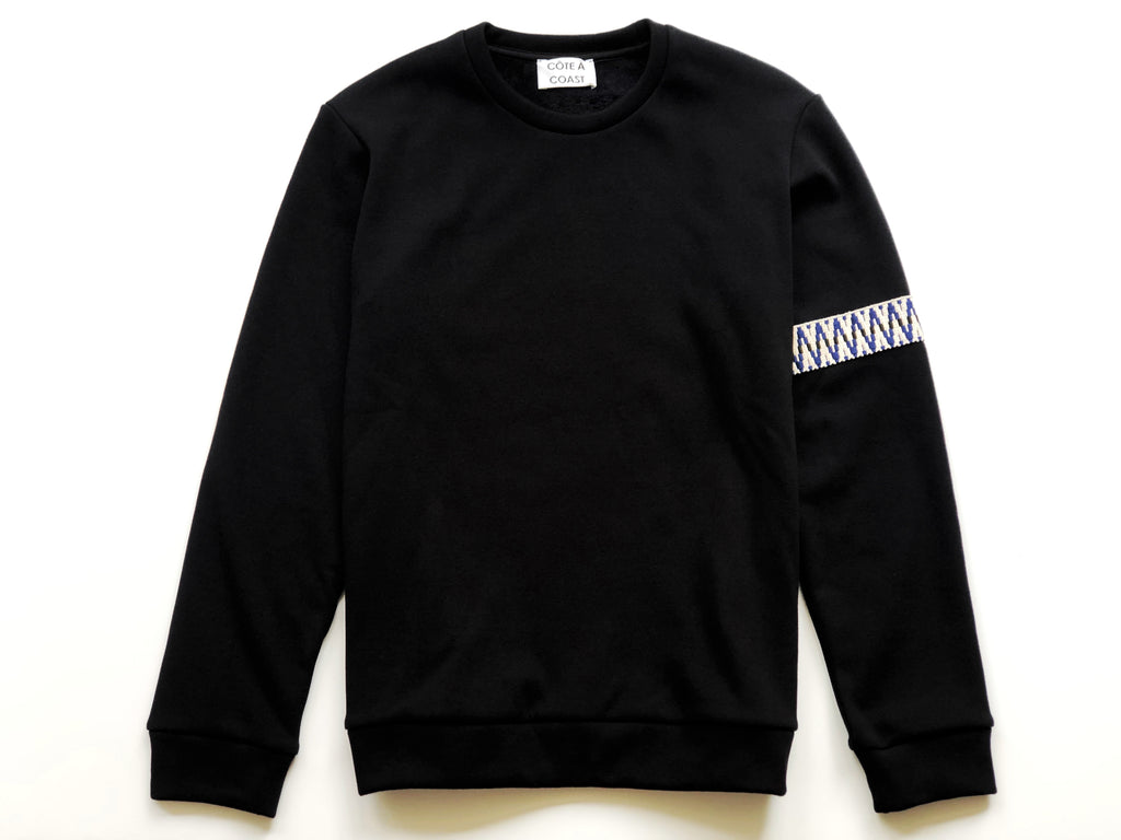 Black Light Banded Sweatshirt