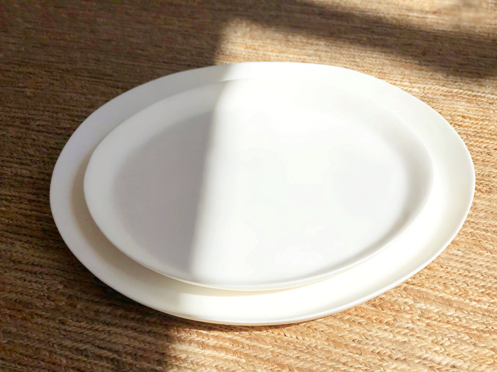 Hand-Sculpted Resin Large Round Tray