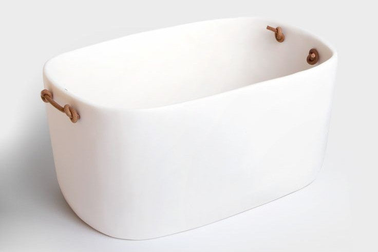 Hand-Sculpted Large Resin Bucket